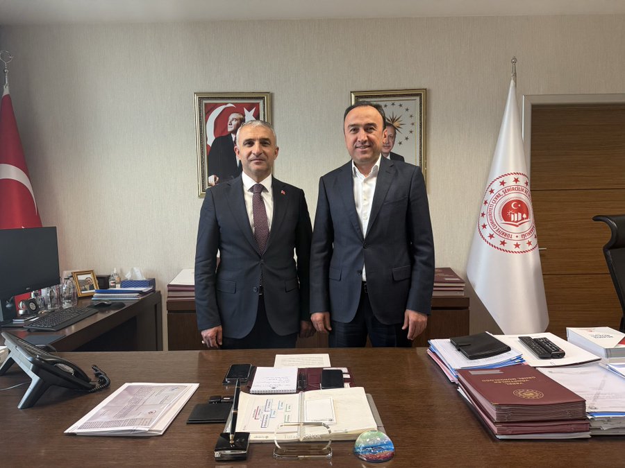 T.C. Çevre, Şehircilik ve İklim Değişikliği Bakanlığı Yerel Yönetimler Genel Müdürü Sn. Turan Konak’ı ziyaret ettik.